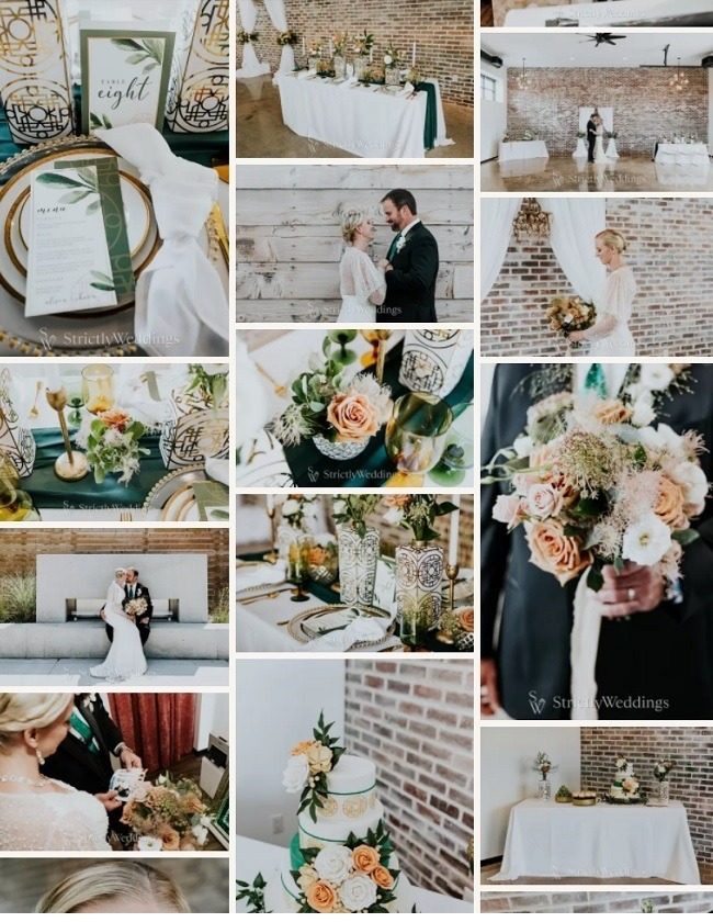 HLFD styled shoot in Stricly Weddings publication