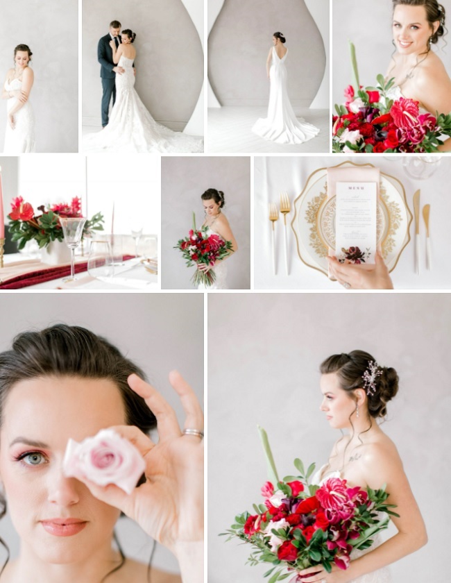 HLFD styled shoot in Wedding Ring publication