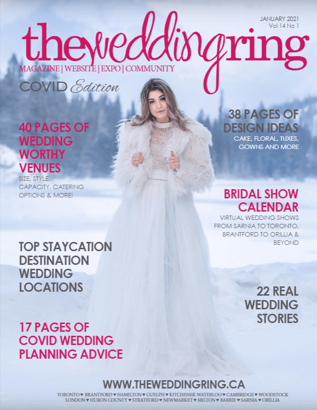 HLFD featured in Wedding Ring Winter publication